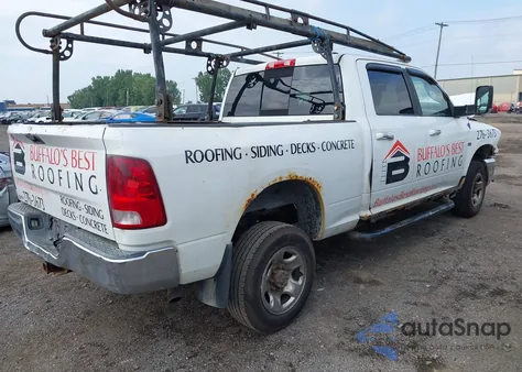 2010 Dodge Ram 2500 Slt из США, поврежденный, VIN 3D7TT2CT7AG151619